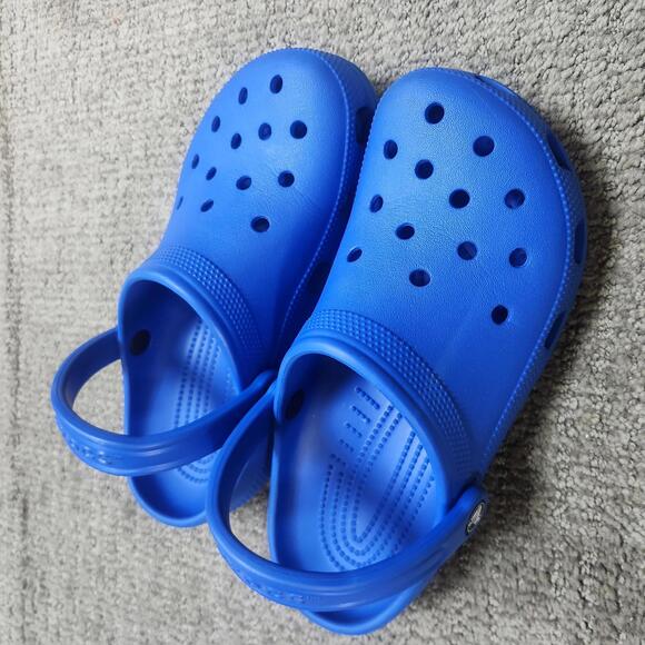 Crocs Slip On Shoes Blue Women’s Size 9 - Picture 2 of 8